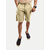 Mens Cream Remi Cotton Shorts