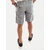 Mens Grey Remi Cotton Shorts