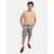 Mens Grey Remi Cotton Shorts