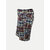 Mens Patchwork Woven Casual Shorts