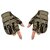 Shifter Half Finger Hand Gloves For Bike Riding Sports Hiking Cycling Travelling Camping Gym Gloves For Men Bike Riding (Army)