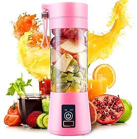 Aseenaa 380ml Portable Juice Blender, Juicer Bottle Mixer, Juice Maker, Fruit Juicer Machine Electric, USB Rechargeable