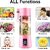 Aseenaa 380ml Portable Juice Blender, Juicer Bottle Mixer, Juice Maker, Fruit Juicer Machine Electric, USB Rechargeable