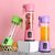 Aseenaa 380ml Portable Juice Blender, Juicer Bottle Mixer, Juice Maker, Fruit Juicer Machine Electric, USB Rechargeable