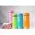 (Pack of 1) CosmicCreations Glass Water Bottle, 450ML, Orange - Assorted Color