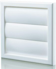 Nesty Plastic Pipe Vent Cover for Chimney Outlet (White, Standard)