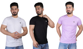 LEAFCARE PURE COTTON ROUNDNECK T SHIRT PACK OF 3