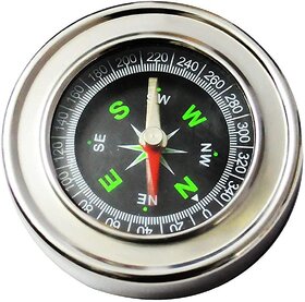 Stainless Steel Multifunctional Classic Compass for Hiking Camping Motoring Boating Backpacking Gift and Collection Dire
