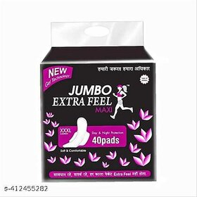 Jumbo Extra Feel Maxi Day and Night Protection XXXL (40 Pads)
