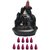 Lord Adiyogi Incense Holder with 8 Free Cones, Mahadev, Shiv Shankara Backflow Cone Incense Holder Decorative Showpiece