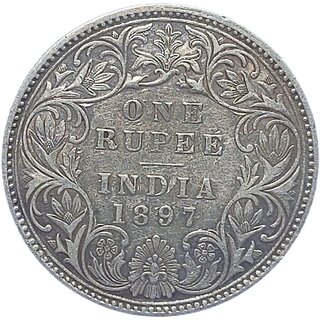                       one rupees 1897                                              