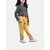 Girls Mustard Solid Jogger