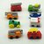 Vehicles Transport Traffic Car Eraser, Quirky Cute Set of 2 for Birthday Gifts for Kids (Total 8 Erasers, Random Designs