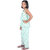 Kid Kupboard Cotton Girls Top and Plazzo Set, Light Blue, Sleeveless, 9-10 Years KIDS6401