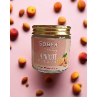 Sobek Naturals Apricot Almond Exfoliating Face Wash (100ml) Sobek Naturals Apricot Almond Exfoliating Face Wash (100ml)