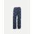 Navy All Over Print Loungewear Pants