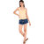 Mrd Designer Hub Solid Beige Cotton Camisole (Pack of 3)