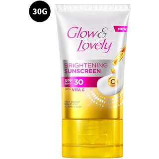                       Fair  Lovely Brightening Sunscreen SPF 30 PA+++ Face Cream 30 g                                              