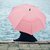 Samurai J.Calli Double Vented Canopy UV Protection Sun Rain Umbrella, Windproof, Lightweight, Pink, Pack of 2