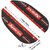 2 pcs Sports Rear View Mirror_Rain Visor Smoke Guard Universal Rubber Rear View Side Mirror Rain Eyebrow for Cars SUV Truck Rear_View Mirror Cover