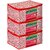 Floral Printed Non-Woven Saree Cover With Tranasparent Window- Pack of 3 (Assorted Color)