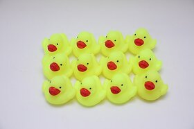 Manav Enterprises Duckling (12 Pcs) Squeezy Toys Bath Toy (Multicolor)