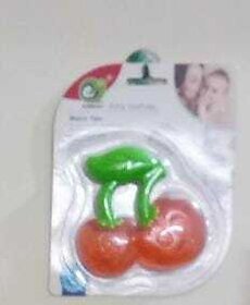 Hmv Attractive Cherry Shaped Teethers For Newborn Baby, Rattle (Multicolor)