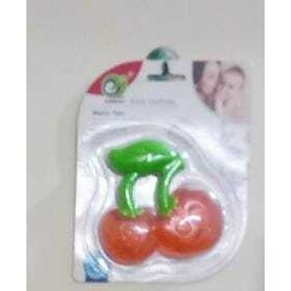 Hmv Attractive Cherry Shaped Teethers For Newborn Baby, Rattle (Multicolor)
