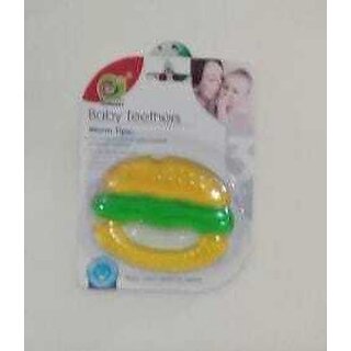                       Hmv Attractive Burger Shapedteethers For Newborn Baby, Rattle (Multicolor)                                              