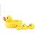 Hmv Mother Duck With Three Kids Bath Toy (Yellow) Bath Toy (Yellow)