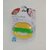 Hmv Attractive Burger Shapedteethers For Newborn Baby, Rattle (Multicolor)