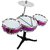 Hmv Musical Jazz Drum Set For Kids (Multicolor)