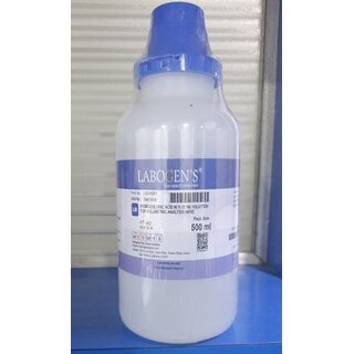                       HYDROCHLORIC ACID N/10 500-ML                                              