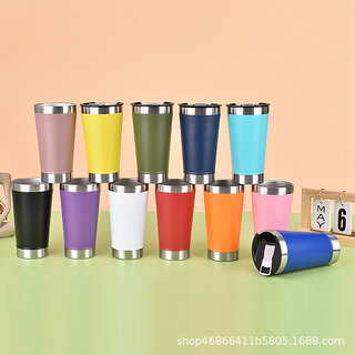                       New 600Ml Insulation Fashion Simple Multi-Color Optional Home Outdoor Gift Straw Beautiful And Practical Cup                                              