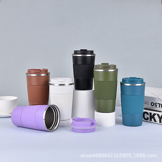                       350Ml 500Ml Mini Insulation Silicone Cover Silicone Anti-Slip Pad Silicone Cover Multi-Color Optional Coffee Cup                                              