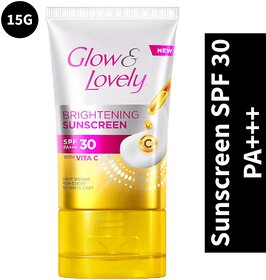 Glow  Lovely Brightening Sunscreen SPF 30 PA+++ Cream 15g