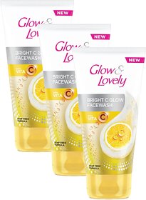 Glow  Lovely Bright C Glow With Vita Face Wash 150g Pack of 3