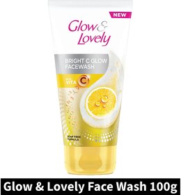 Bright C Glow Glow  Lovely With Vita Face Wash 100g