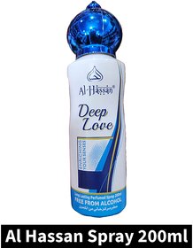Al Hassan Deep Love Spray (200ml)(Pack of 1)