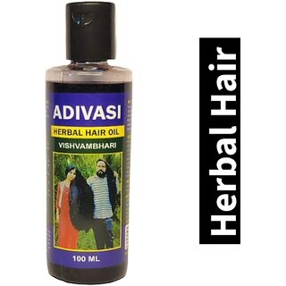                       Adivasi Herbal Vishvambhari Hair Oil (100ml)                                              