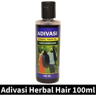                       Herbal Adivasi Hair Oil (Pack of 1) (100ml)                                              