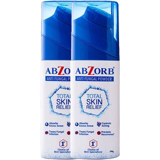                       Abzorb Anti Fungal Powder 100g (Pack Of 2)                                              