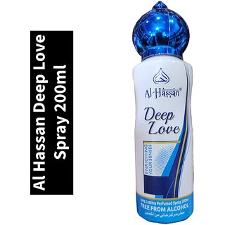                       Perfumed Spray Al Hassan Deep Love 200ml                                              