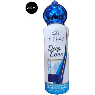 Al Hassan Perfumed Spray Deep Love 200ml Al Hassan Perfumed Spray Deep Love 200ml