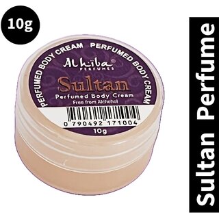 Al Hiba Sultan Perfume Body Cream 10g Al Hiba Sultan Perfume Body Cream 10g