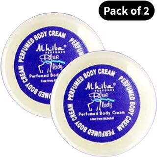 Al Hiba Perfume Body Cream Blue Lady (10gm) (Pack of 2) Al Hiba Perfume Body Cream Blue Lady (10gm) (Pack of 2)