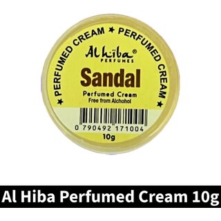                       Al Hiba Perfume Body Cream Sandal (10gm)                                              