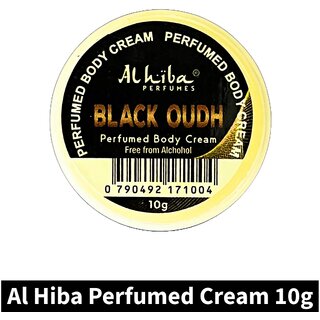 Al Hiba Perfume Body Cream Black Oudh (10gm) Al Hiba Perfume Body Cream Black Oudh (10gm)