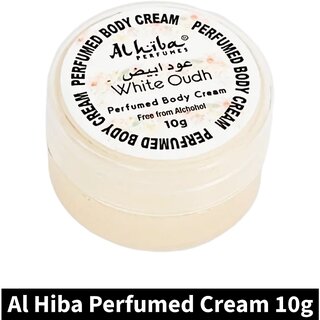                       Al Hiba Perfume Body Cream White Oudh (10gm)                                              