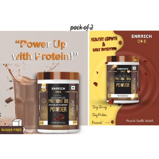 ENRRICH ONE PROTIONE DB DHA CHOCOLATE FLAVOUR POWDER (200gm) ENRRICH ONE PROTIONE DB DHA CHOCOLATE FLAVOUR POWDER (200gm)